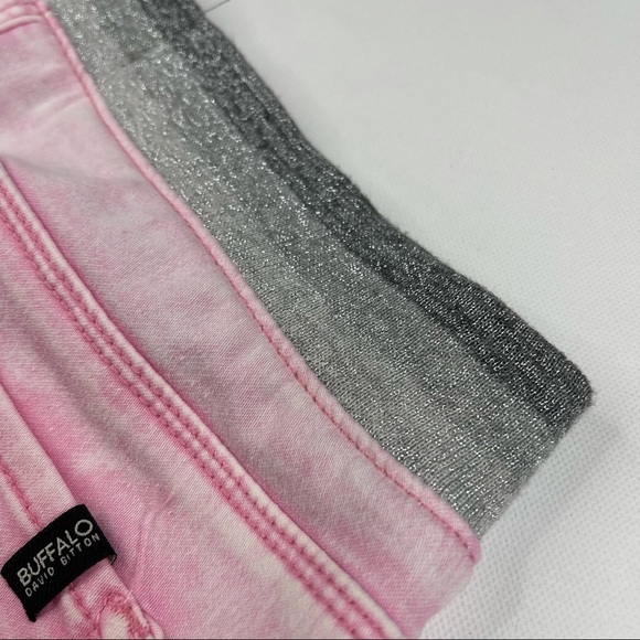 Buffalo Pants Pink Jogger Legging Skinny Soft Playground School Barbie 14 New - Picture 9 of 12